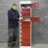 Fire suppression charging locker insitu version2