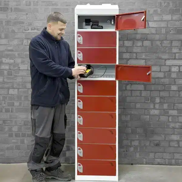 QMP Fire Suppression Charging Lockers
