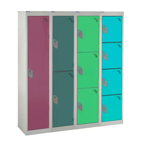 QMP Spectrum Key Stage 1 School Lockers (1235mm High)