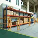 Guard barrier in situ 6