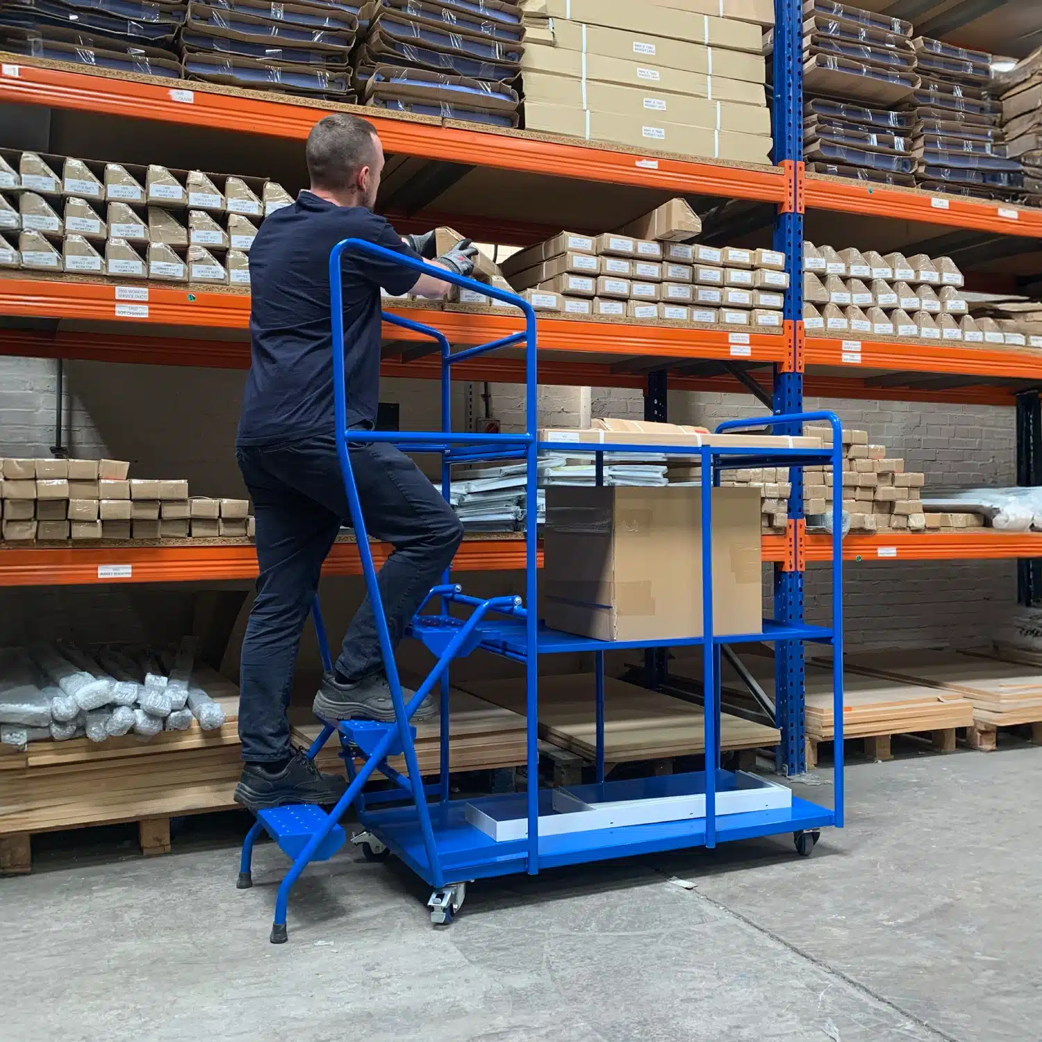 Qmp Warehouse Order Picking Trolleys 12 Qmp warehouse order picking trolleys - image 12