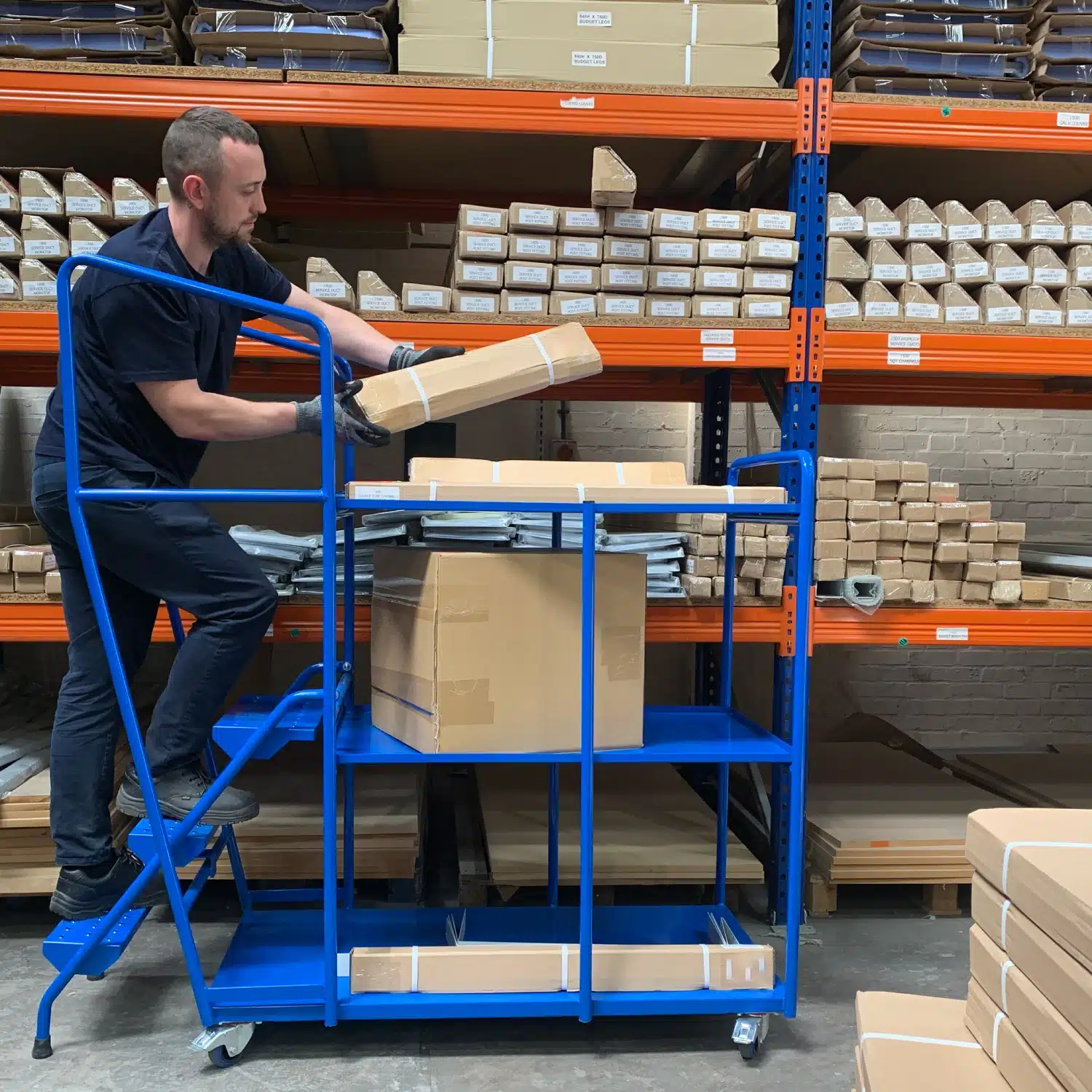 Qmp Warehouse Order Picking Trolleys 8 Qmp warehouse order picking trolleys - image 8