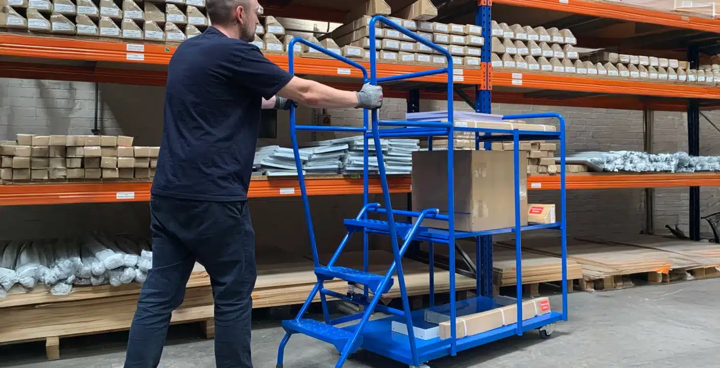 Ask Not Act: Why Buying British Protects Your Workforce 1 Insitu picking trolley pushing preview