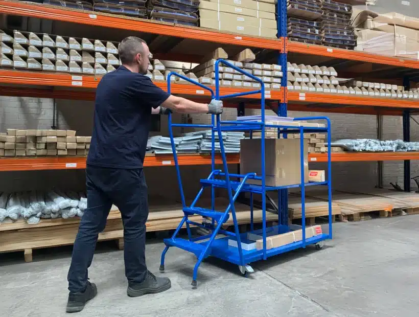 Ask Not Act: Why Buying British Protects Your Workforce 1 Insitu picking trolley pushing preview