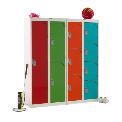 QMP Spectrum Key Stage 2 School Lockers (1380mm High)