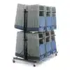 Loadtek hanging chair storage trolleys