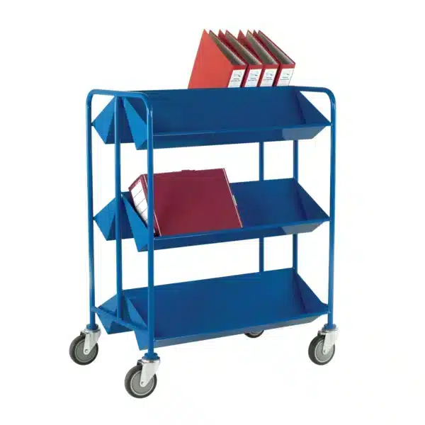 Loadtek heavy duty book trolleys