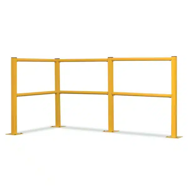 Qmp round tube walkway barriers