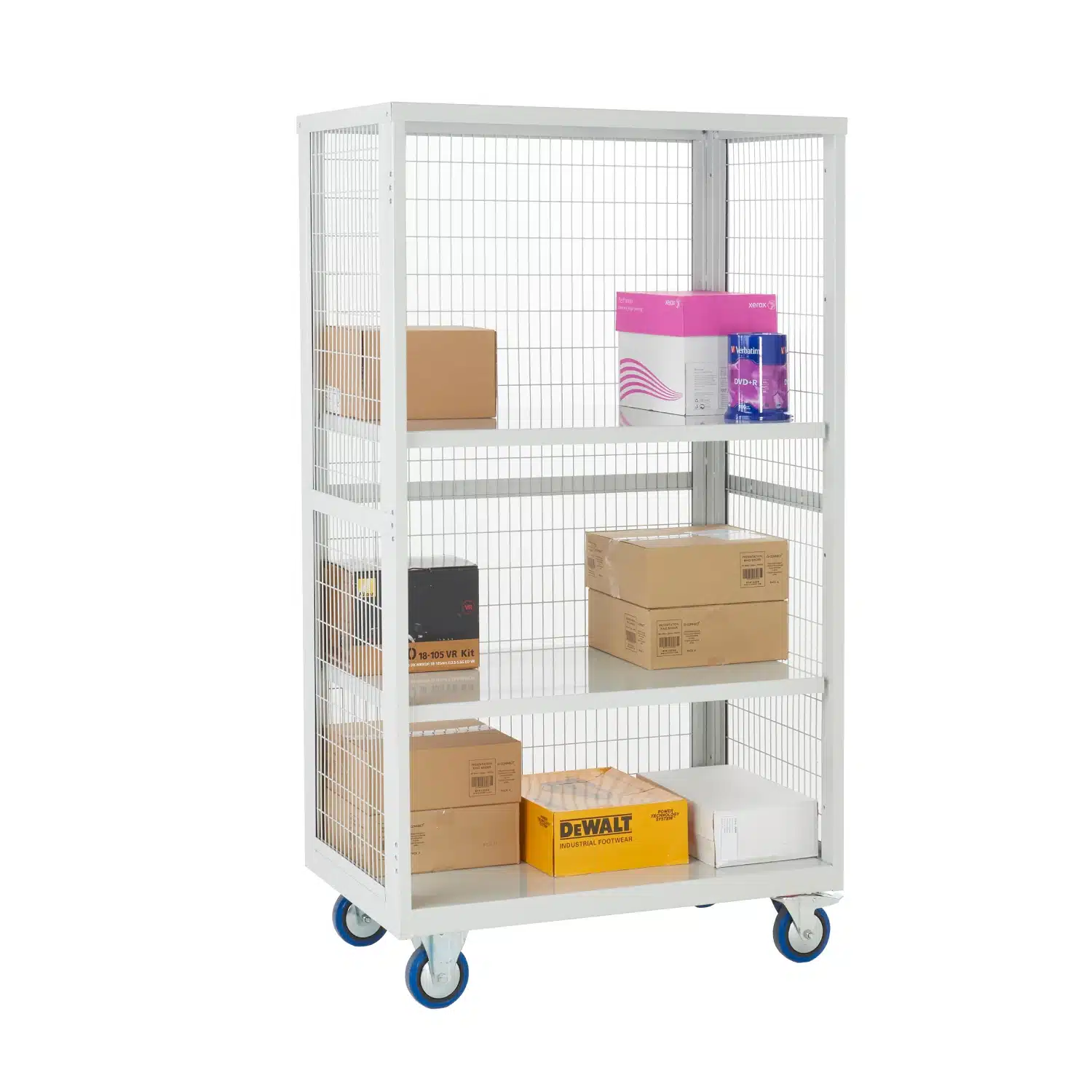 Qmp Boxwell Mesh Cage Trolleys 5 Qmp boxwell mesh cage trolleys - image 5