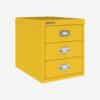Bisley 12 series 3 drawer multidrawer yellow