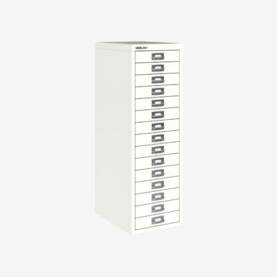 Bisley 39 series - 15 drawer a4 filing multidrawers