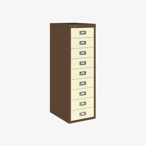 Bisley 39 Series - 9 Drawer A4 Filing MultiDrawers