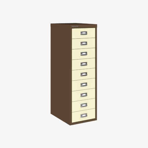 Bisley 39 Series - 9 Drawer A4 Filing MultiDrawers
