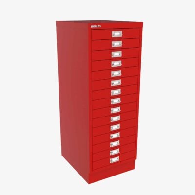 Bisley a3 series - 15 drawer a3 filing multidrawer