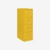 Bisley bs classic series filer 4 drawer a4 filing cabinet yellow &bull; hse store