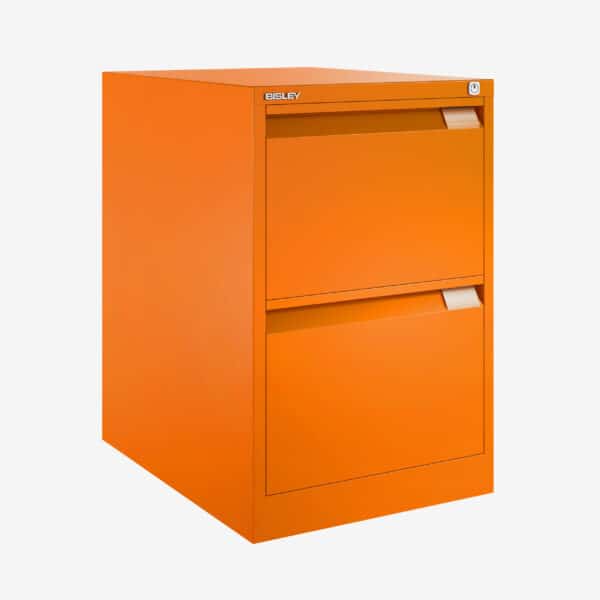 Bisley BS Series Filer - 2 Drawer Foolscap Filing Cabinet