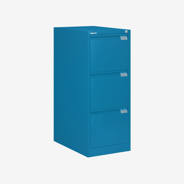 Bisley Bs Series Filer - 3 Drawer A4 Filing Cabinet 6 Bisley bs series filer - 3 drawer a4 filing cabinet - image 6