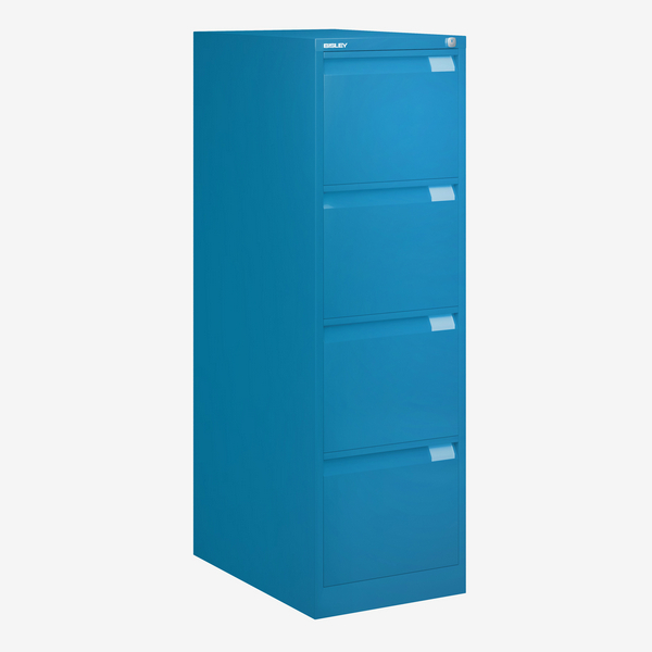 Bisley Bs Series Filer - 4 Drawer A4 Filing Cabinet 2 Bisley bs series filer - 4 drawer a4 filing cabinet - image 2