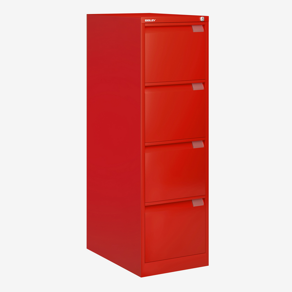 Bisley Bs Series Filer - 4 Drawer A4 Filing Cabinet 12 Bisley bs series filer - 4 drawer a4 filing cabinet - image 12