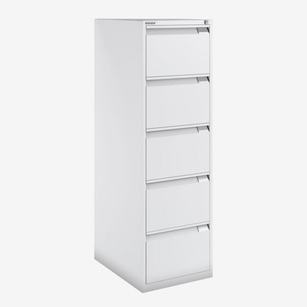 Bisley BS Series Filer - 5 Drawer Foolscap Filing Cabinet