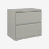 Bisley essentials lateral filing cabinet - 2 drawer - 693h x 800w