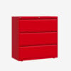 Bisley Essentials Lateral Filing Cabinet - 3 Drawer - 1000H x 1000W