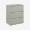 Bisley essentials lateral filing cabinet 3 drawer 1000h 800w lightgrey &bull; hse store