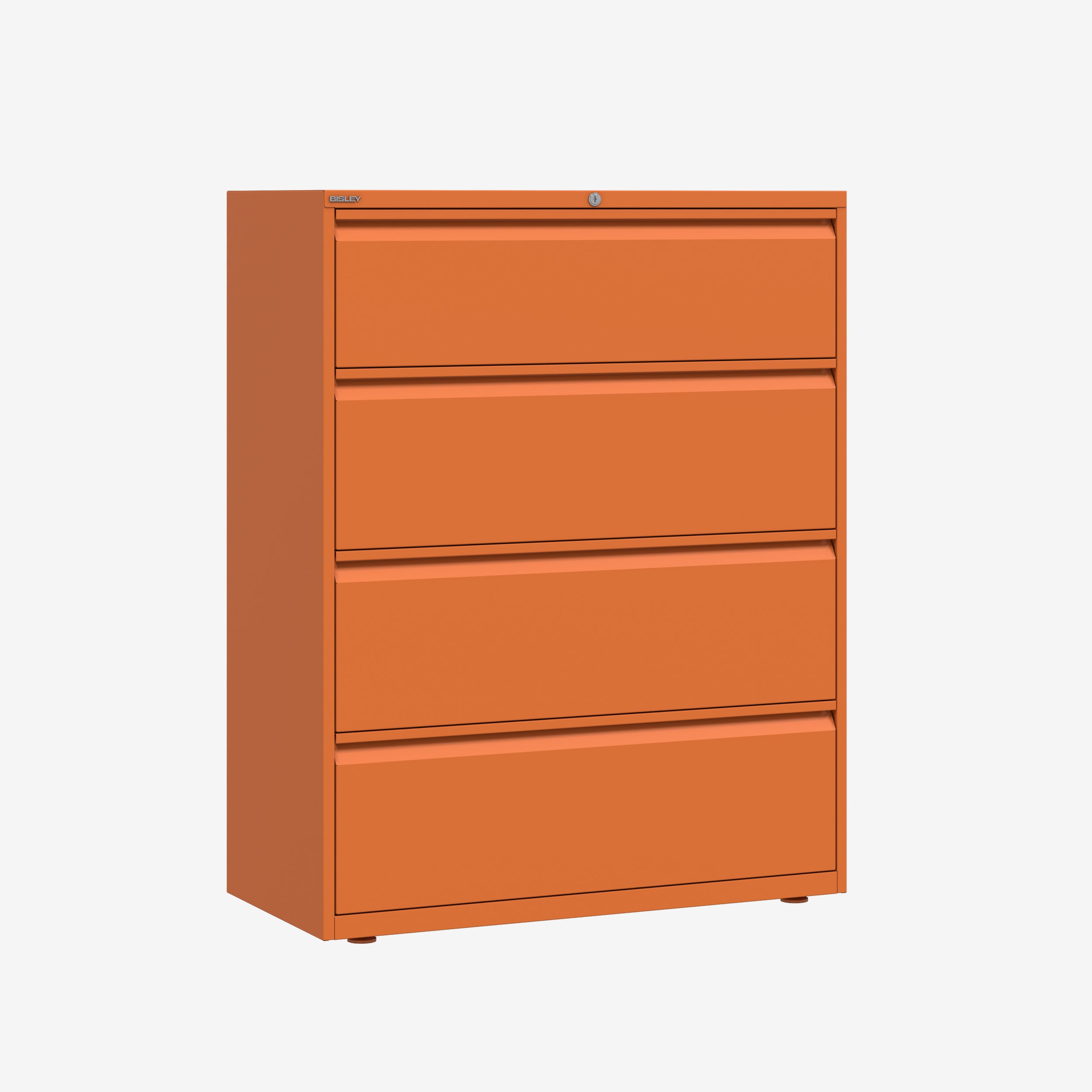 Bisley Essentials Lateral Filing Cabinet - 4 Drawer - 1270H X 1000W 5 Bisley essentials lateral filing cabinet - 4 drawer - 1270h x 1000w - image 5