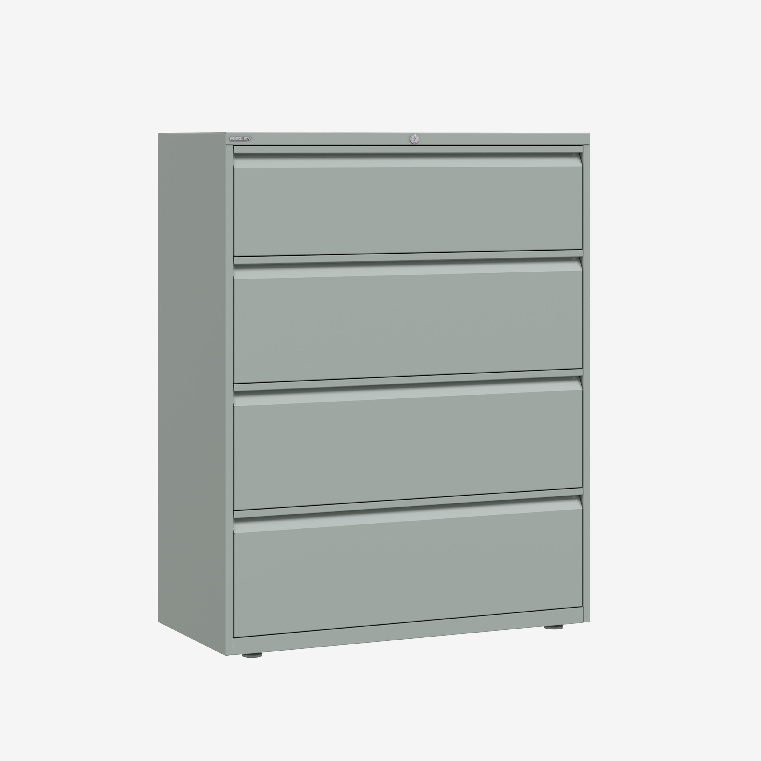 Bisley Essentials Lateral Filing Cabinet - 4 Drawer - 1270H X 1000W 11 Bisley essentials lateral filing cabinet - 4 drawer - 1270h x 1000w - image 11