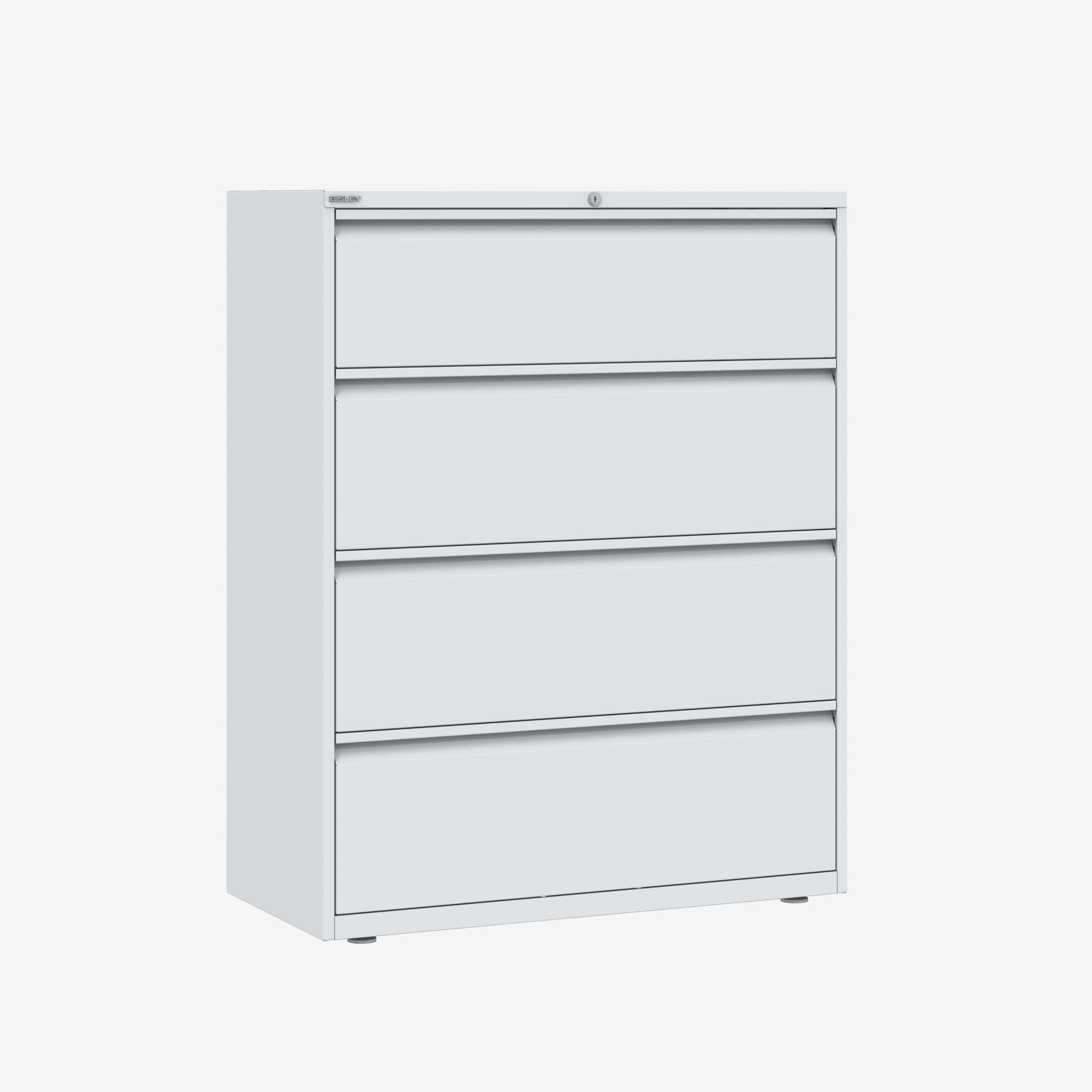 Bisley Essentials Lateral Filing Cabinet - 4 Drawer - 1270H X 1000W 13 Bisley essentials lateral filing cabinet - 4 drawer - 1270h x 1000w - image 13