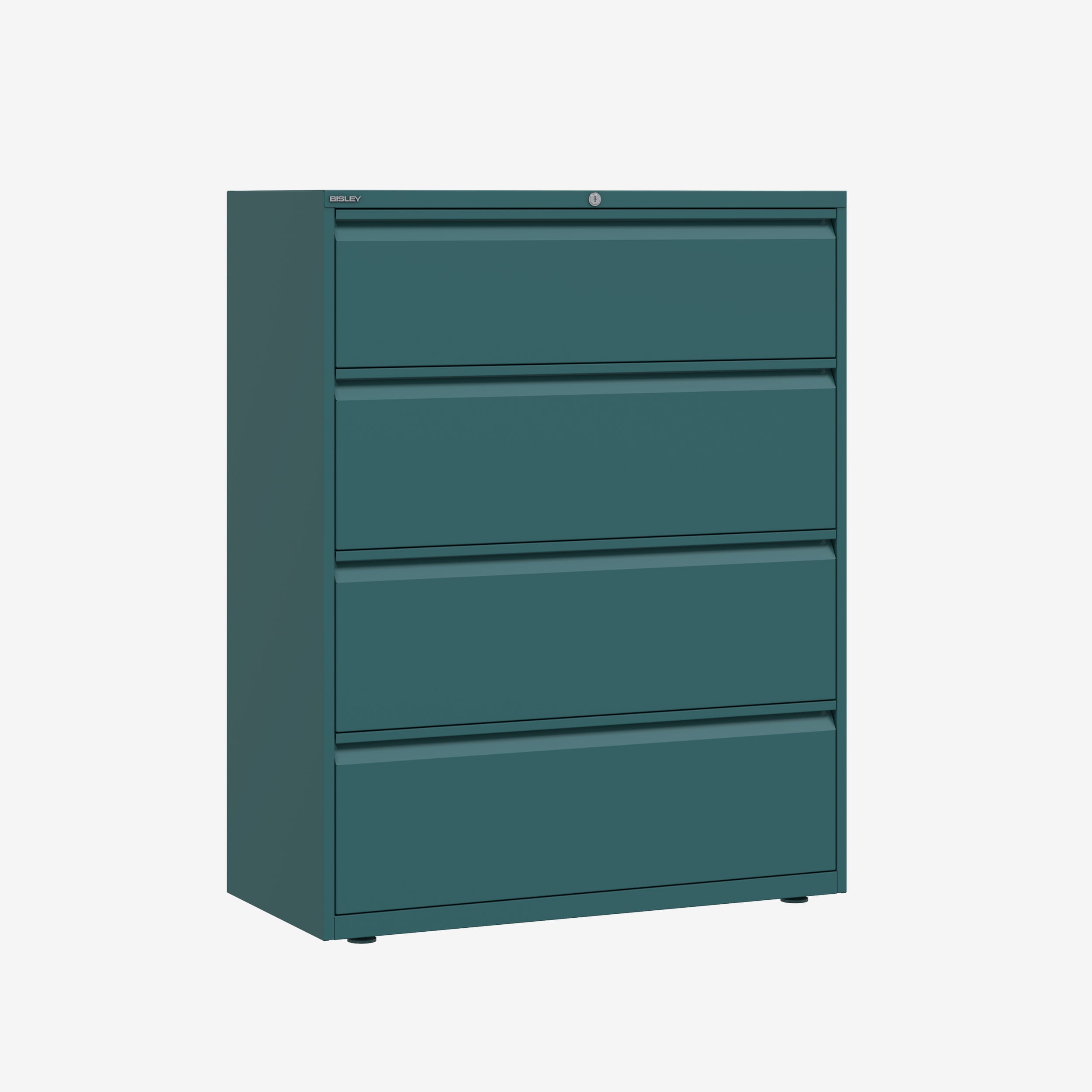 Bisley Essentials Lateral Filing Cabinet - 4 Drawer - 1270H X 1000W 12 Bisley essentials lateral filing cabinet - 4 drawer - 1270h x 1000w - image 12