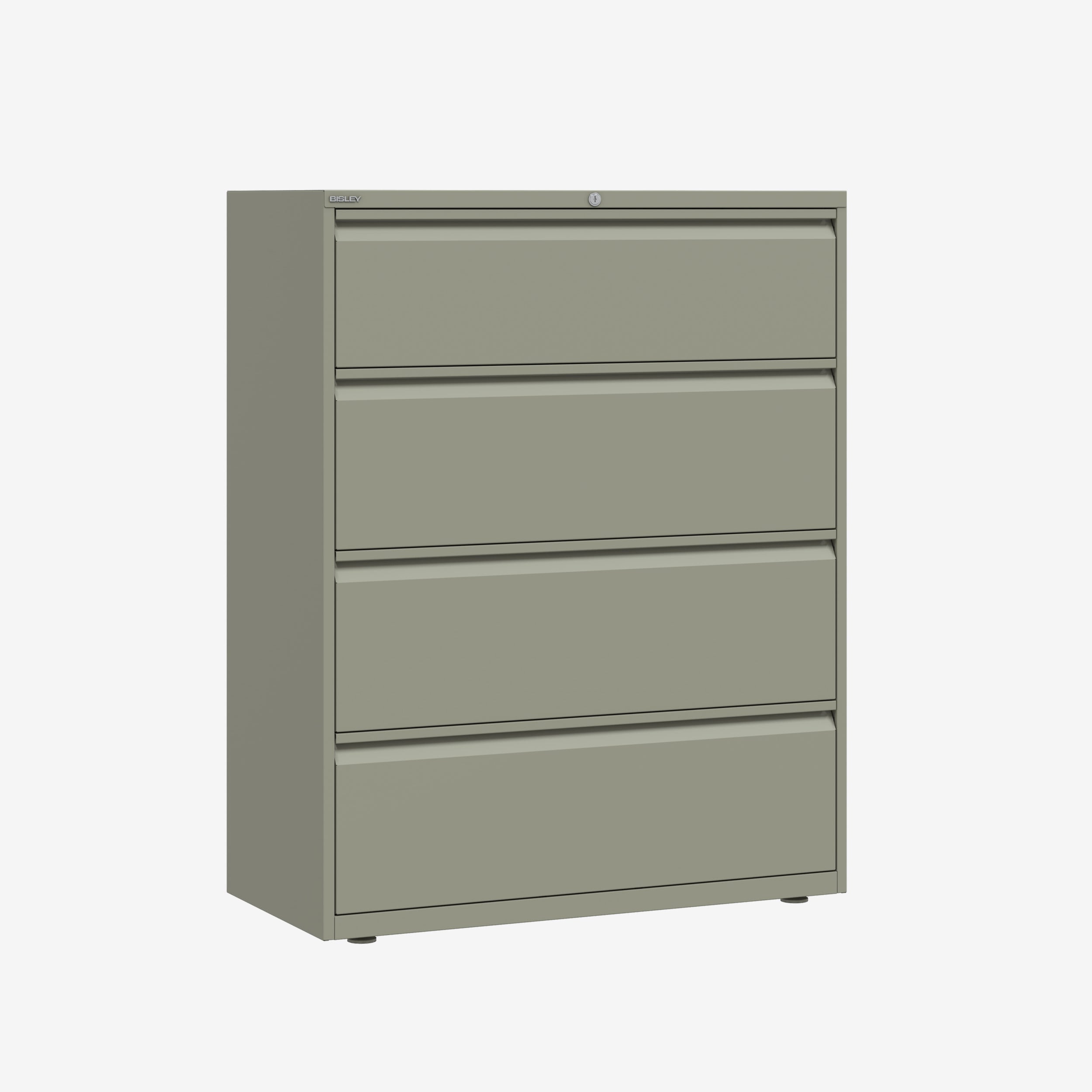 Bisley Essentials Lateral Filing Cabinet - 4 Drawer - 1270H X 1000W 9 Bisley essentials lateral filing cabinet - 4 drawer - 1270h x 1000w - image 9