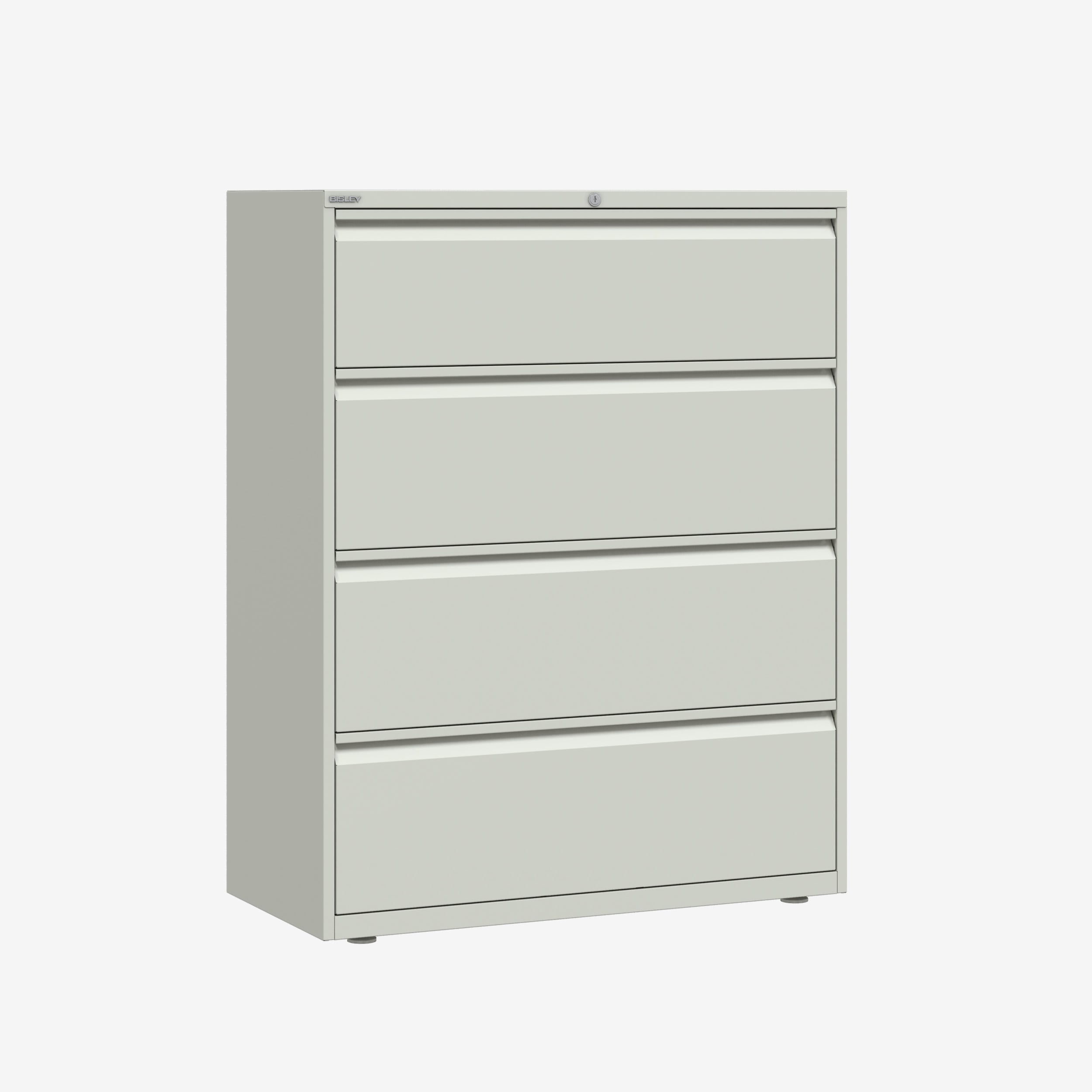 Bisley Essentials Lateral Filing Cabinet - 4 Drawer - 1270H X 1000W 8 Bisley essentials lateral filing cabinet - 4 drawer - 1270h x 1000w - image 8