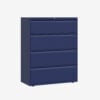 Bisley Essentials Lateral Filing Cabinet - 4 Drawer - 1270H x 1000W