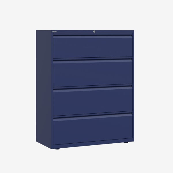 Bisley Essentials Lateral Filing Cabinet - 4 Drawer - 1270H x 1000W