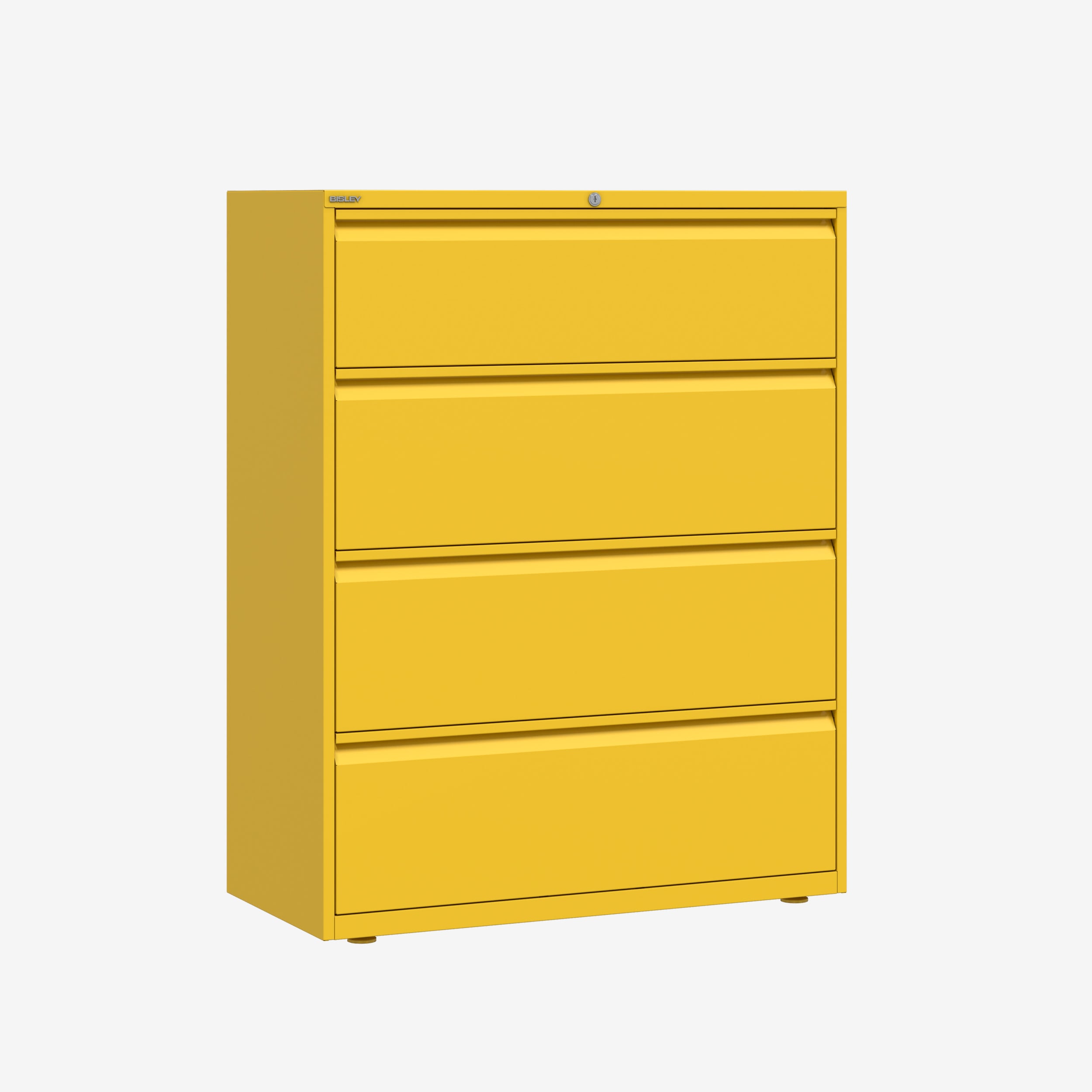 Bisley Essentials Lateral Filing Cabinet - 4 Drawer - 1270H X 1000W 4 Bisley essentials lateral filing cabinet - 4 drawer - 1270h x 1000w - image 4