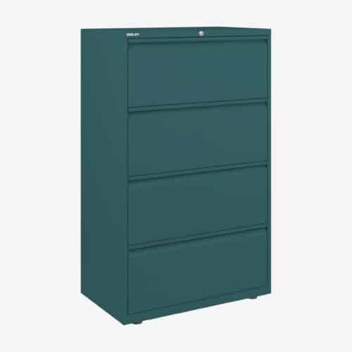 Bisley Essentials Lateral Filing Cabinet - 4 Drawer - 1300H x 800W