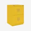 Bisley f series filer 2 drawer suspension filing cabinet yellow &bull; hse store