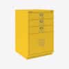 Bisley f series filer - 4 drawer combination filing cabinet