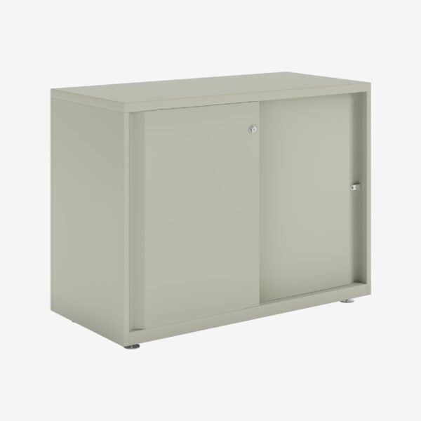 Bisley Glide - Sliding Door Cabinet - 743H x 1000W