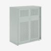 Bisley Glide - Sliding Perforated Door Cabinet - 1149H x 1000W