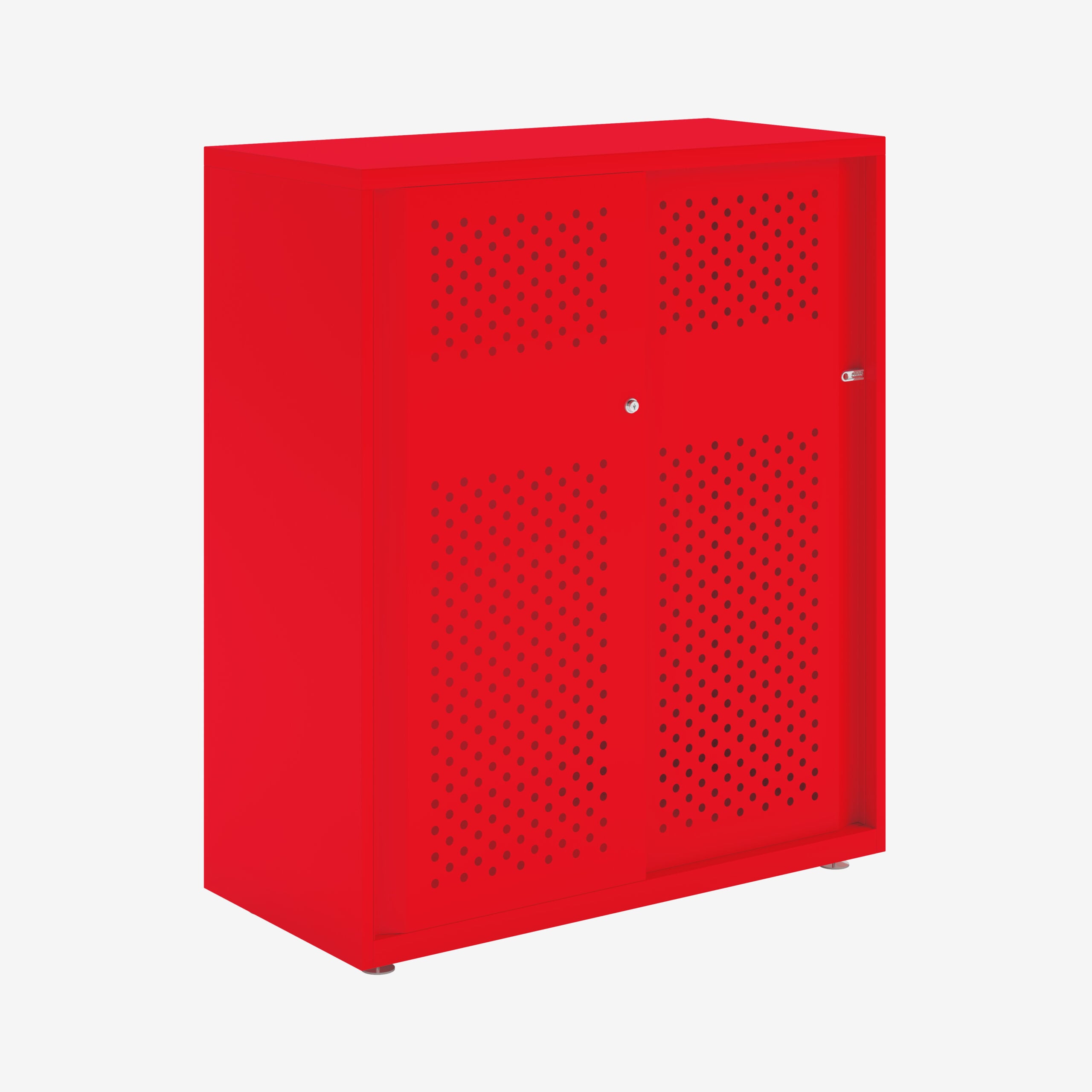 Bisley Glide - Sliding Perforated Door Cabinet - 1149H X 1000W 11 Bisley glide - sliding perforated door cabinet - 1149h x 1000w - image 11