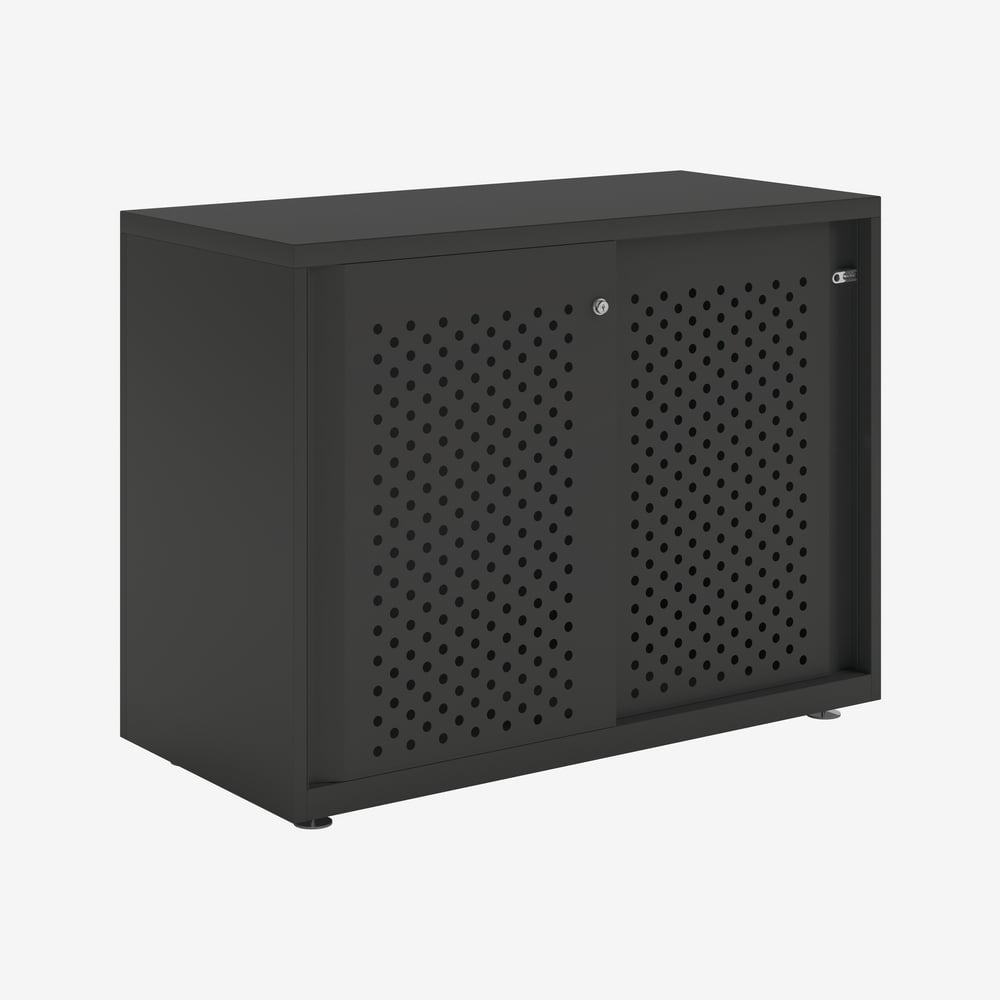 Bisley Glide - Sliding Perforated Door Cabinet - 743H X 1000W 13 Bisley glide - sliding perforated door cabinet - 743h x 1000w - image 13