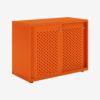 Bisley Glide - Sliding Perforated Door Cabinet - 743H x 1000W