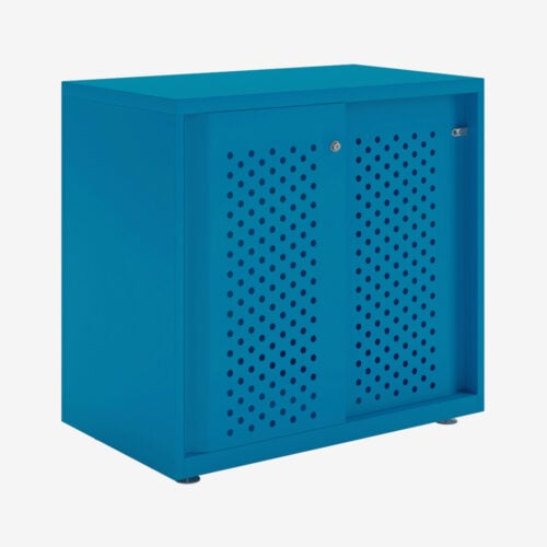 Hse Store Homepage 72 Bisley glide - sliding perforated door cabinet - 743h x 800w