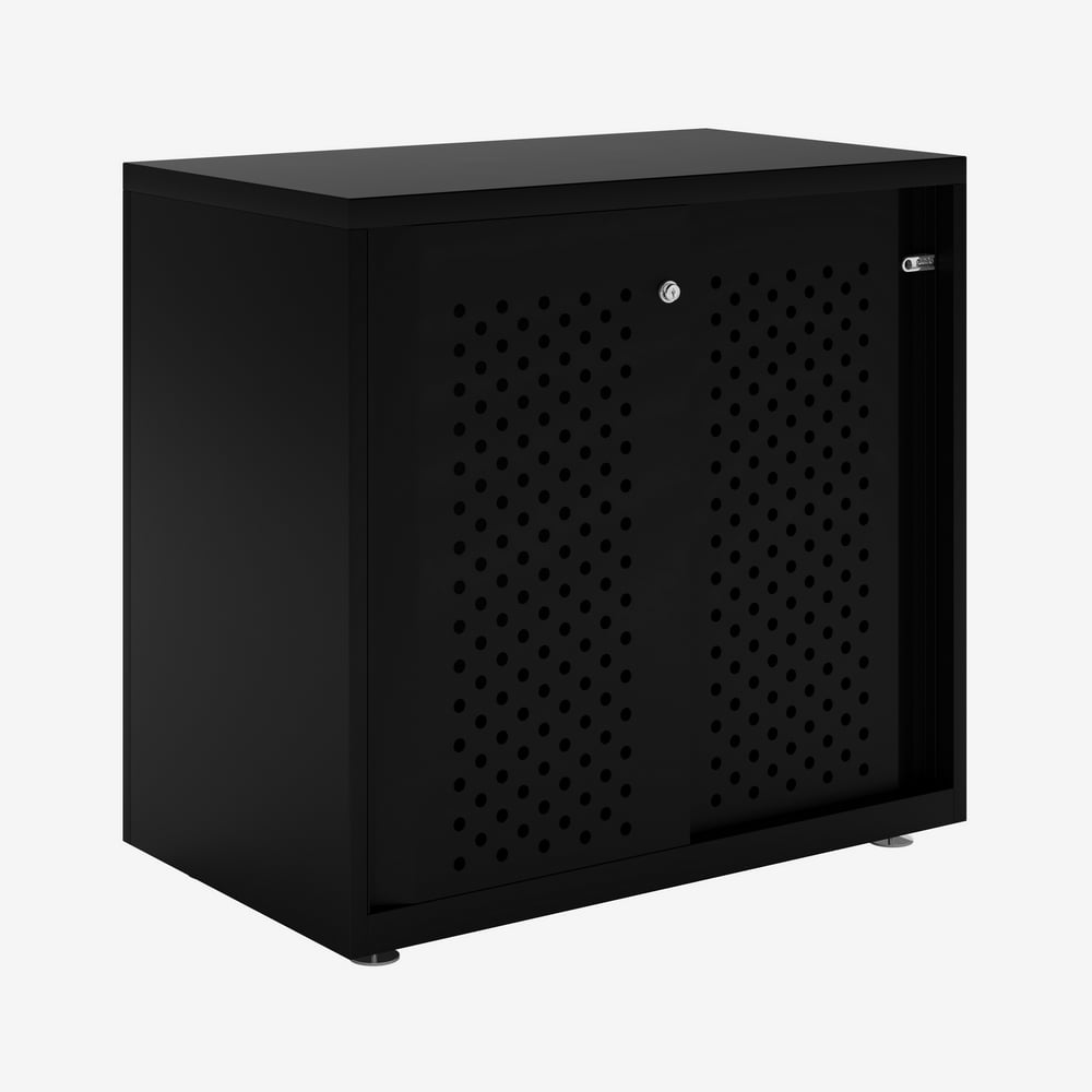 Bisley Glide - Sliding Perforated Door Cabinet - 743H X 800W 14 Bisley glide - sliding perforated door cabinet - 743h x 800w - image 14