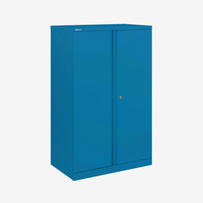 Bisley office cupboard - essentials range - 1270h x 800w