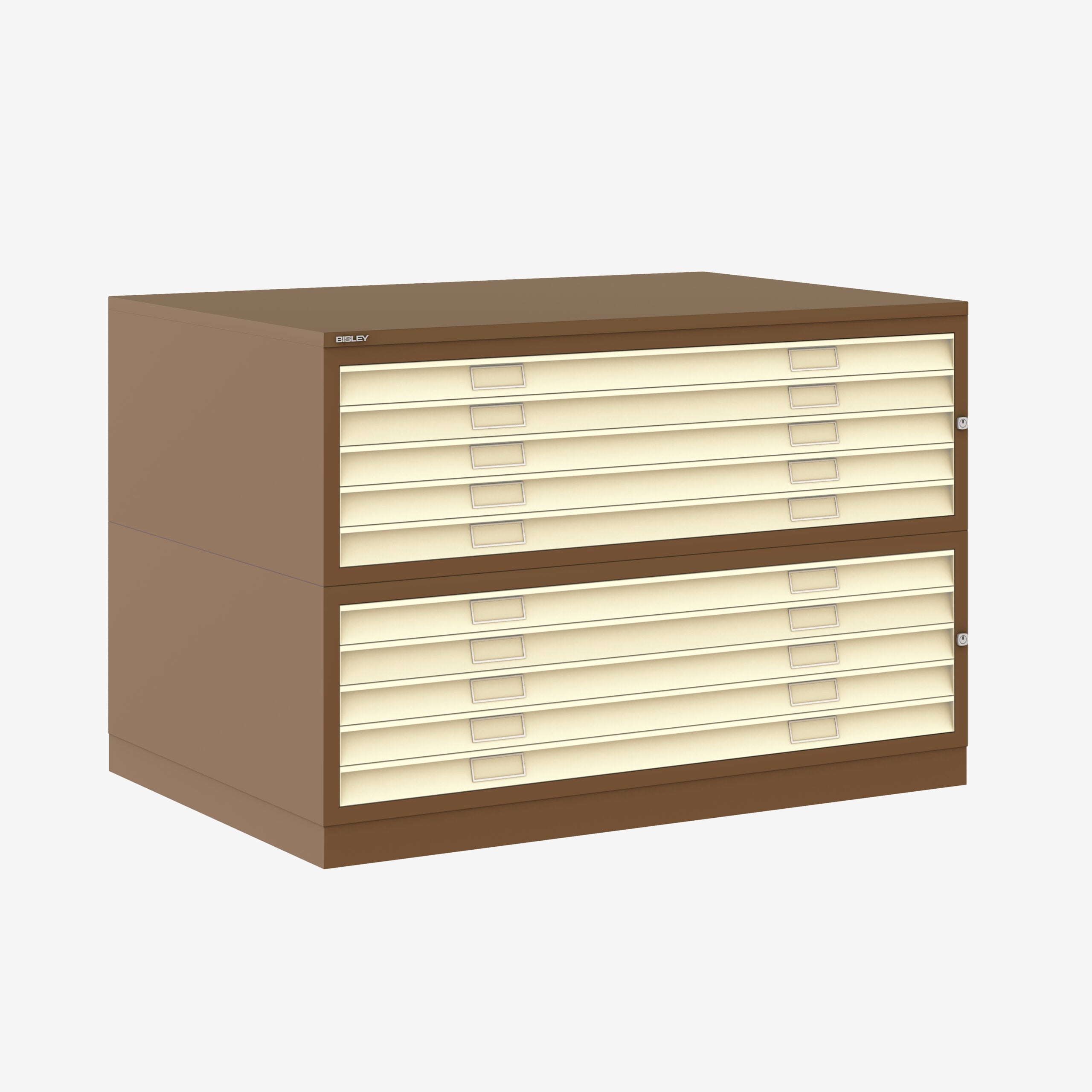 Bisley Plan File - 10 Drawer A0 Filing Cabinet 4 Bisley plan file - 10 drawer a0 filing cabinet - image 4
