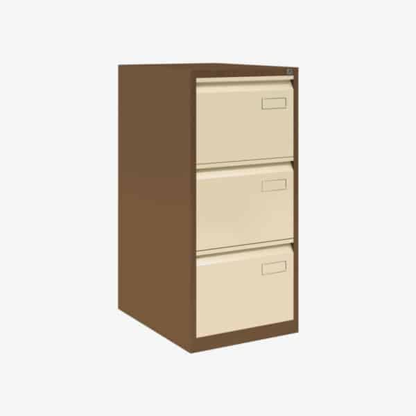 Bisley Volume Filer - 3 Drawer Foolscap Filing Cabinet