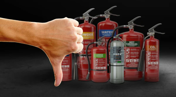 Traditional fire extinguishers no good for li ion